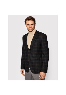 Boss Сако H-Janson-Patch-214-1 50459983 Черен Regular Fit - Pepit.bg