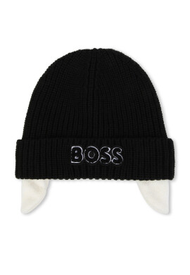 Boss Шапка J01147 Черен - Pepit.bg