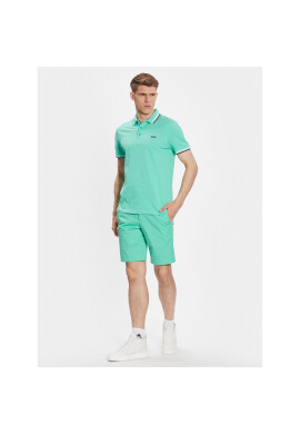 Boss Шорти от плат 50487534 Зелен Slim Fit - Pepit.bg