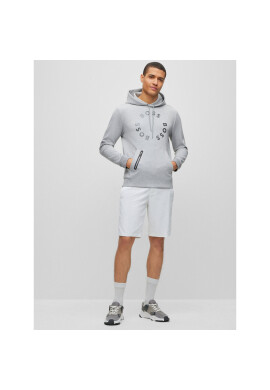 Boss Шорти от плат 50487535 Бял Slim Fit - Pepit.bg