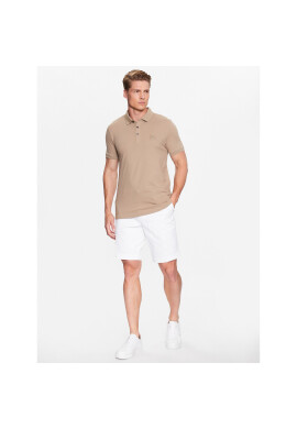 Boss Шорти от плат 50487993 Бял Slim Fit - Pepit.bg