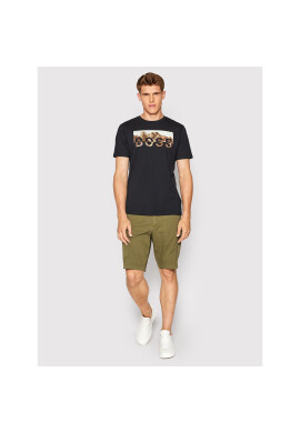 Boss Шорти от плат Chilner 50467843 Зелен Regular Fit - Pepit.bg