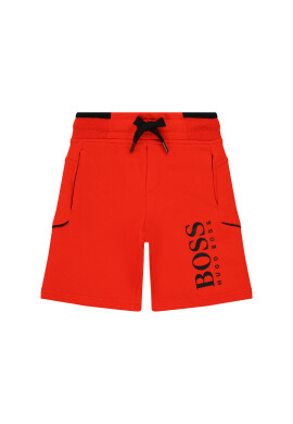 Boss Шорти от плат J24628 S Червен Regular Fit - Pepit.bg