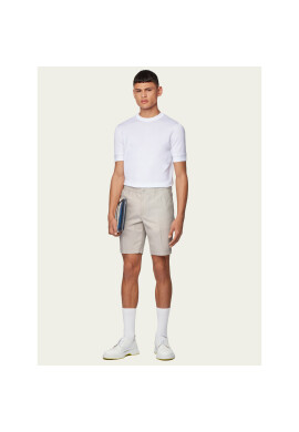 Boss Шорти от плат Slice 50440126 Бежов Regular Fit - Pepit.bg