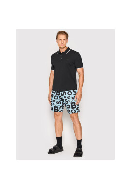 Boss Шорти от плат Slice 50468194 Син Slim Fit - Pepit.bg