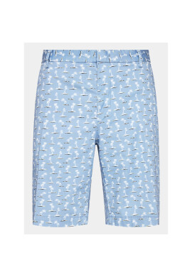 Boss Шорти от плат Slice-Short2 50488282 Син Slim Fit - Pepit.bg