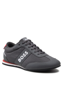 Boss Сникърси Rusham 50470180 10199225 01 Сив - Pepit.bg