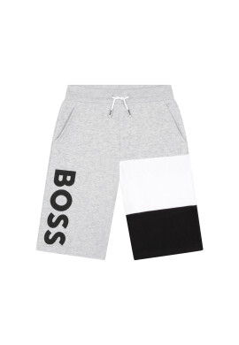Boss Спортни шорти J24826 D Сив Regular Fit - Pepit.bg