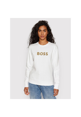 Boss Суитшърт 50468357 Бял Regular Fit - Pepit.bg