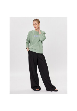 Boss Суитшърт C_Ella 50468357 Зелен Relaxed Fit - Pepit.bg
