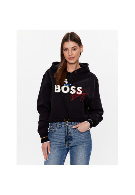 Boss Суитшърт 50484939 Черен Relaxed Fit - Pepit.bg