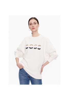 Boss Суитшърт 50485251 Бежов Oversize - Pepit.bg