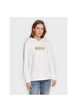 Boss Суитшърт C_Edelight_1 50468367 Бял Relaxed Fit - Pepit.bg