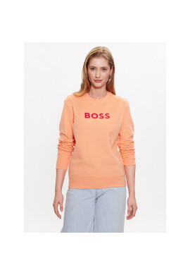 Boss Суитшърт C_Ela 50468357 Оранжев Regular Fit - Pepit.bg