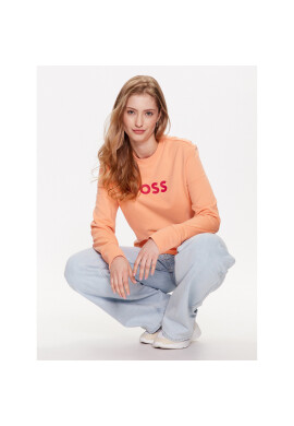 Boss Суитшърт C_Ela 50468357 Оранжев Regular Fit - Pepit.bg