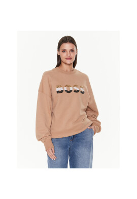 Boss Суитшърт Ecomy 50485251 Кафяв Oversize - Pepit.bg