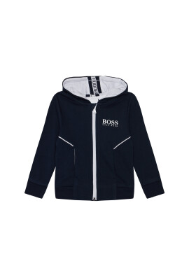 Boss Суитшърт J05J86 M Тъмносин Regular Fit - Pepit.bg