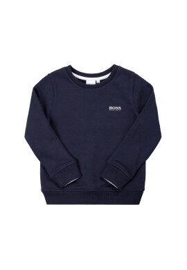Boss Суитшърт J25G04 S Тъмносин Regular Fit - Pepit.bg