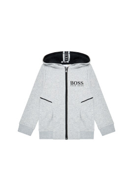 Boss Суитшърт J25M09 M Сив Regular Fit - Pepit.bg