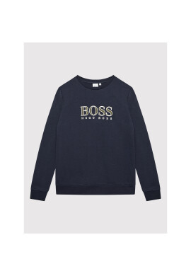 Boss Суитшърт J25N68 D Тъмносин Regular Fit - Pepit.bg