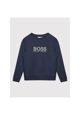 Boss Суитшърт J25N68 Тъмносин Regular Fit - Pepit.bg