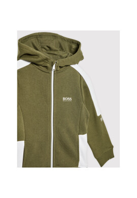 Boss Суитшърт J25N75 S Зелен Regular Fit - Pepit.bg