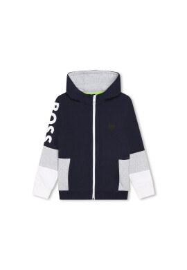 Boss Суитшърт J25O50 D Тъмносин Regular Fit - Pepit.bg