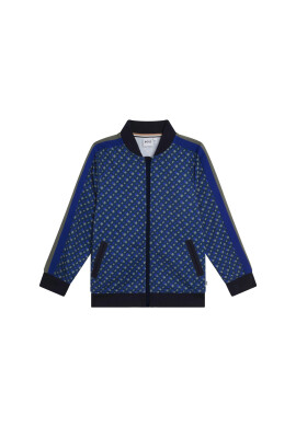 Boss Суитшърт J25O58 D Тъмносин Regular Fit - Pepit.bg