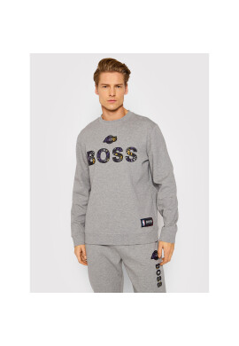 Boss Суитшърт NBA Windmill_2 50461981 Сив Relaxed Fit - Pepit.bg