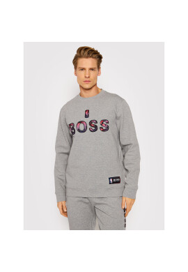 Boss Суитшърт NBA Windmill_2 50461981 Сив Relaxed Fit - Pepit.bg