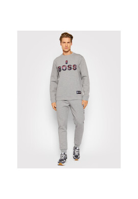 Boss Суитшърт NBA Windmill_2 50461981 Сив Relaxed Fit - Pepit.bg