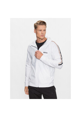 Boss Суитшърт Sicon 50504552 Бял Regular Fit - Pepit.bg
