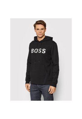 Boss Суитшърт Soody 1 50461617 Черен Regular Fit - Pepit.bg
