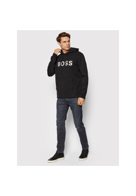Boss Суитшърт Soody 1 50461617 Черен Regular Fit - Pepit.bg