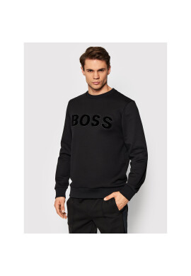 Boss Суитшърт Stadler 77 50462618 Черен Regular Fit - Pepit.bg