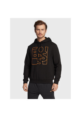 Boss Суитшърт Weboxy 50477519 Черен Regular Fit - Pepit.bg