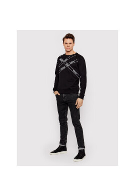 Boss Суитшърт Wrapped 50463493 Черен Regular Fit - Pepit.bg