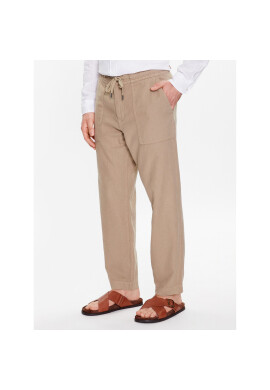 Boss Текстилни панталони 50488632 Бежов Regular Fit - Pepit.bg
