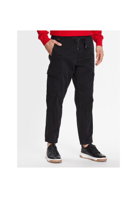 Boss Текстилни панталони Sisla2 Cargo Ds 50489111 Черен Regular Fit - Pepit.bg