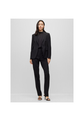 Boss Текстилни панталони 50490045 Черен Regular Fit - Pepit.bg