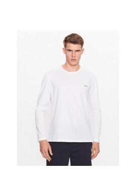 Boss Тениска с дълъг ръкав 50480541 Бял Regular Fit - Pepit.bg