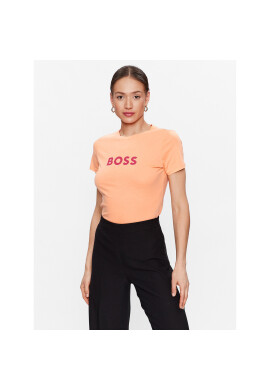 Boss Тишърт 50468356 Оранжев Regular Fit - Pepit.bg