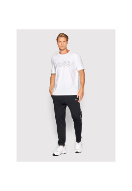 Boss Тишърт 50474232 Бял Regular Fit - Pepit.bg