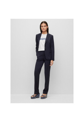 Boss Тишърт 50479981 Бял Regular Fit - Pepit.bg