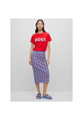 Boss Тишърт 50479981 Червен Regular Fit - Pepit.bg