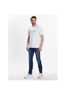 Boss Тишърт 50481611 Бял Regular Fit - Pepit.bg