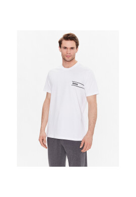 Boss Тишърт 50483644 Бял Regular Fit - Pepit.bg