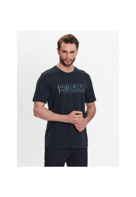 Boss Тишърт 50483768 Тъмносин Regular Fit - Pepit.bg
