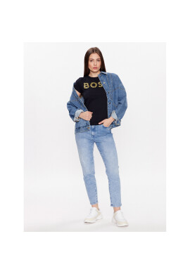 Boss Тишърт 50484646 Черен Slim Fit - Pepit.bg