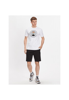 Boss Тишърт 50486205 Бял Regular Fit - Pepit.bg